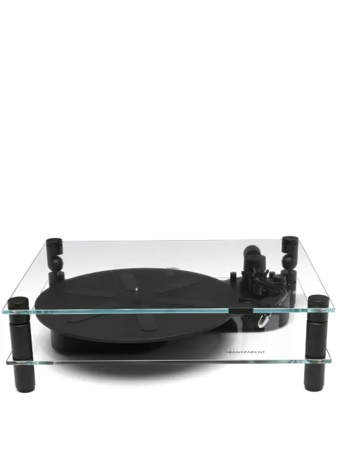Transparent Transparent Turntable record player Black TTB