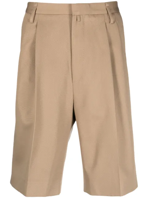 Corneliani lightweight Bermuda shorts Neutrals 914H083114205