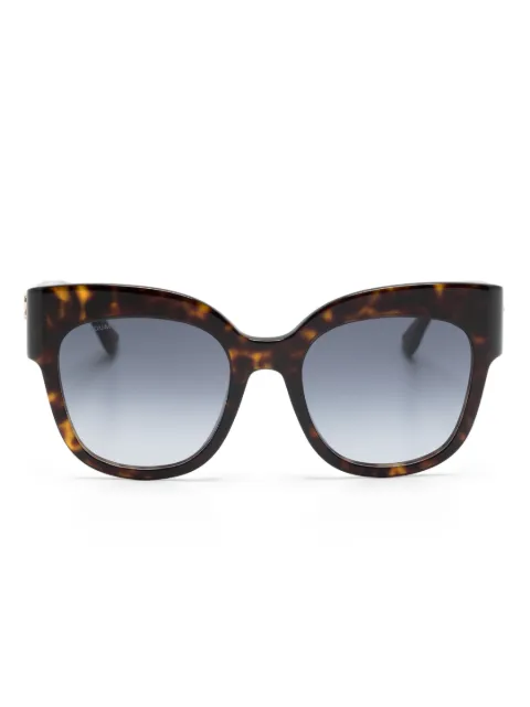 DSQUARED2 EYEWEAR Hype Havana butterfly-frame sunglasses Brown D20097S