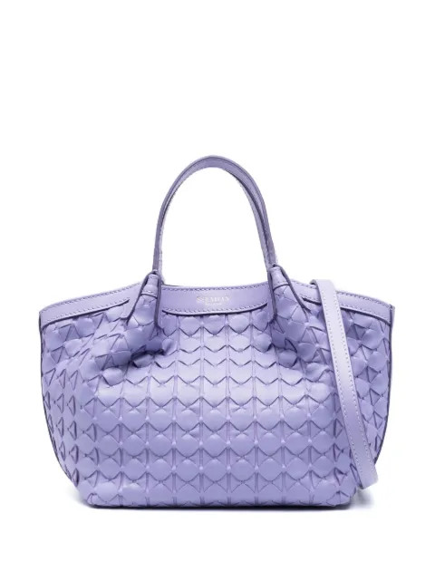 Serapian Mini Secret Mosaico Handbag Purple SRMOSWLL684519A