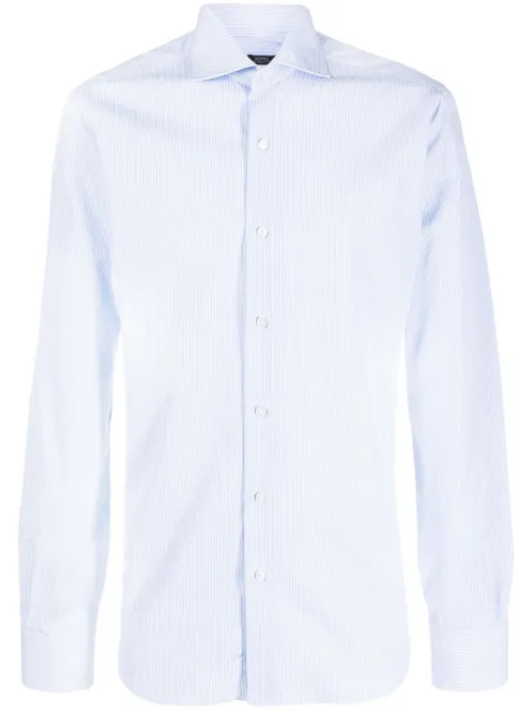 Barba classic button-up shirt Blue I1U13P01PZ0125U
