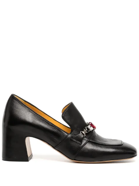 Madison Maison 55mm crystal-embellished loafers Black MD55