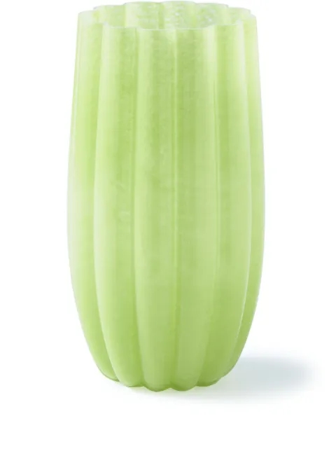 POLSPOTTEN large Melon glass vase (38cm) Green 140205406