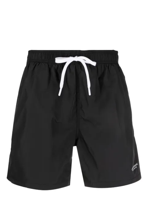 Armani Exchange logo-lettering swim shorts Black 953035CC630