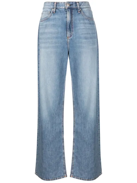 rag & bone straight-leg denim trousers Blue WDD23S2935F2AU