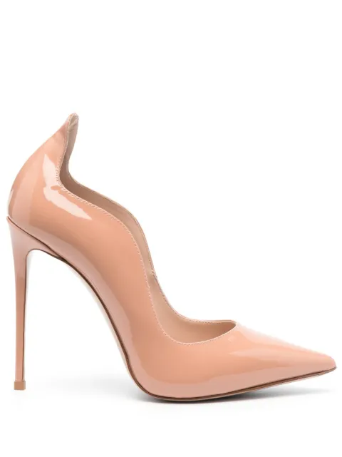 Le Silla 120mm pointed-toe pumps Neutrals 2102R100R1PPKAB