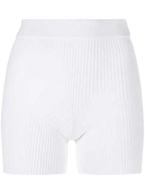 Cecilie Bahnsen Imona Cotton-Blend Shorts White 0123KNI54005