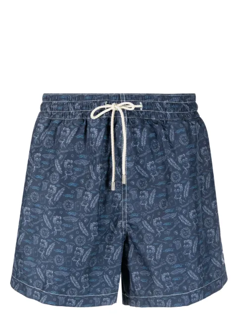Arrels Barcelona x Jordi Labanda In Summer We Trust swim shorts Blue INSUMMERWETRUST