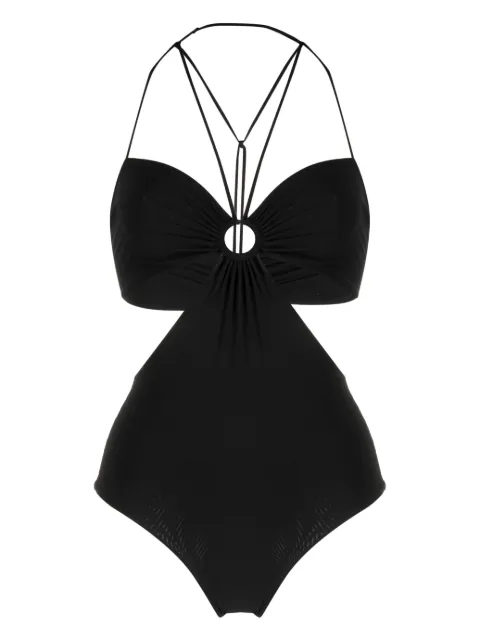 Nensi Dojaka cut-out swimsuit Black SWIM001