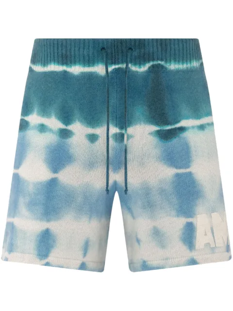 AMIRI tie-dye pattern shorts Blue SS23MKB007420