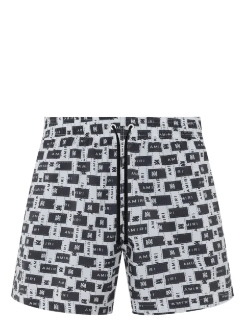AMIRI logo-print swim shorts Black SS23MSB001004
