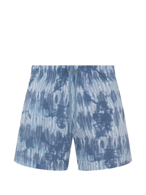 AMIRI tie-dye pattern swim shorts Blue SS23MSB002