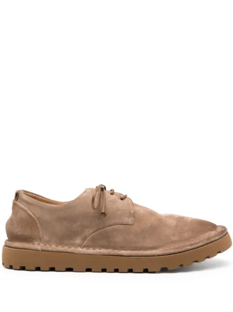 Marsèll Sancrispa Alta suede derby shoes Brown MMG112M