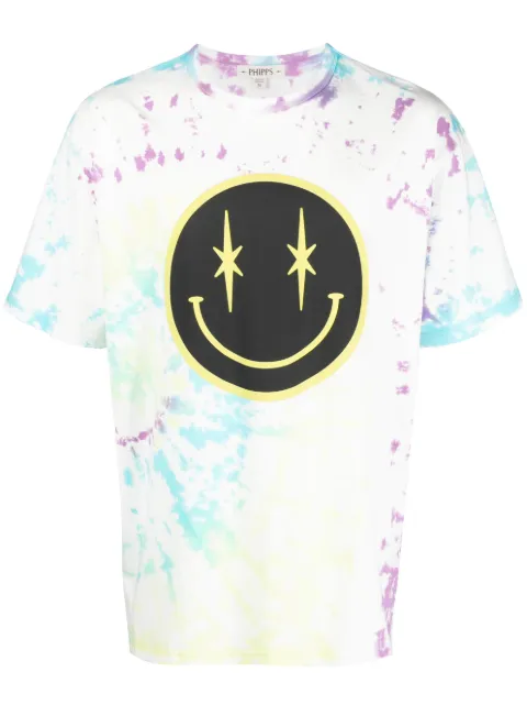Phipps tie-dye cotton T-shirt White T0531MJ0006C12034