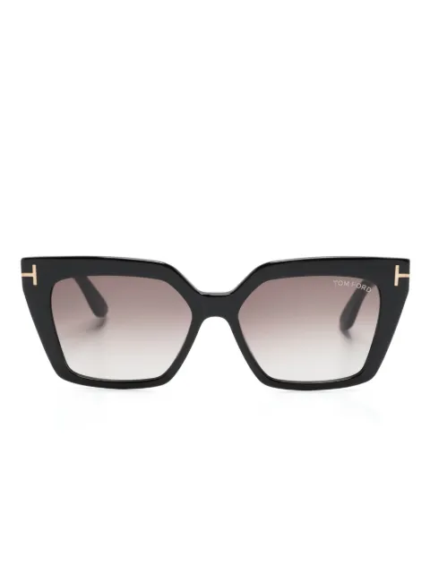 TOM FORD Eyewear Winona cat-eye frame sunglasses Black FT1030