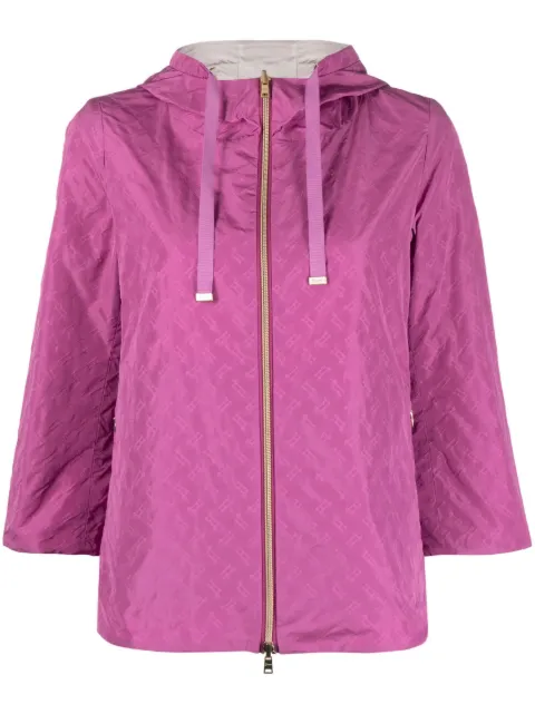 Herno reversible hooded jacket Pink GI000192D12482J