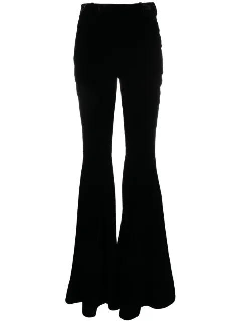 Saint Laurent high-waisted flared trousers Black 731723Y525R