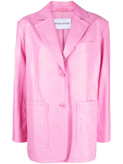 STAND STUDIO Keeva double-breasted blazer Pink 618978058