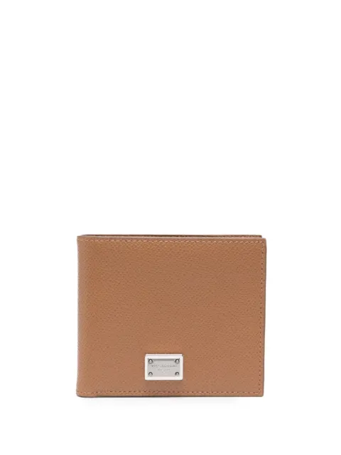 Dolce & Gabbana bi-fold leather wallet Brown BP1321AG219