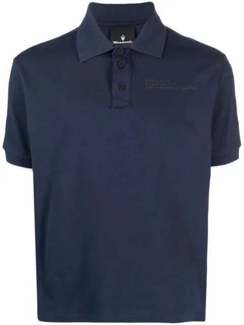 North Sails contrasting-trim polo shirt Blue 452027000