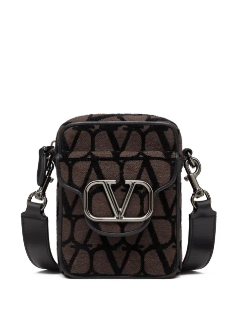 Valentino Garavani mini Locò Toile Iconographe shoulder bag Brown YB0C15PMJ