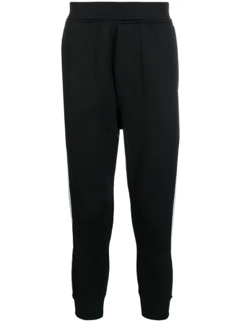 DSQUARED2 logo-print track pants Black S71KB0530S25578