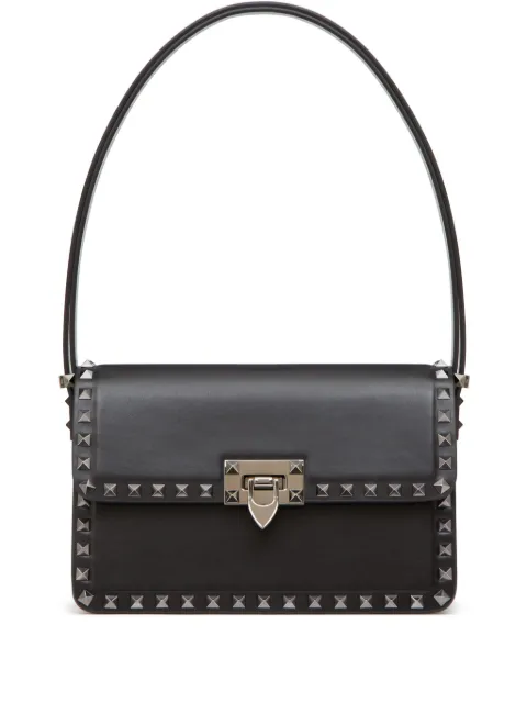 Valentino Garavani Rockstud23 leather shoulder bag Black WB0M41QYV