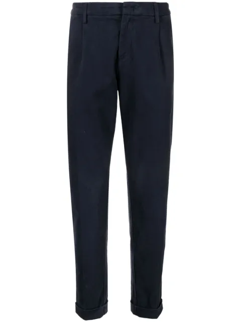 Fay Capri Pince tailored trousers Blue NTM8647190TQGG