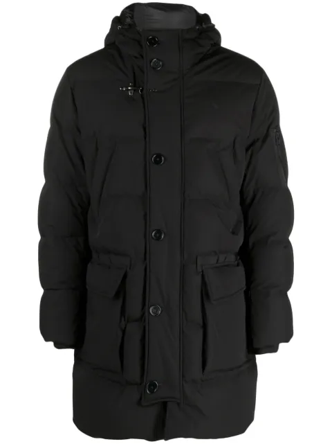 Fay hooded padded coat Black NAM33470110VLF