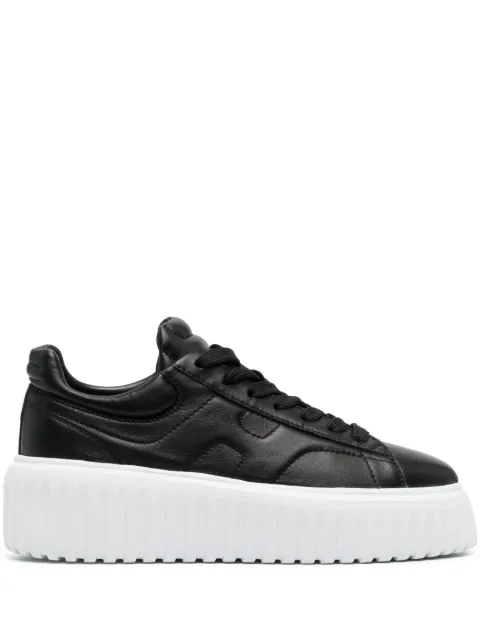 Hogan flatform lace-up sneakers Black HXW6450FC60LE9