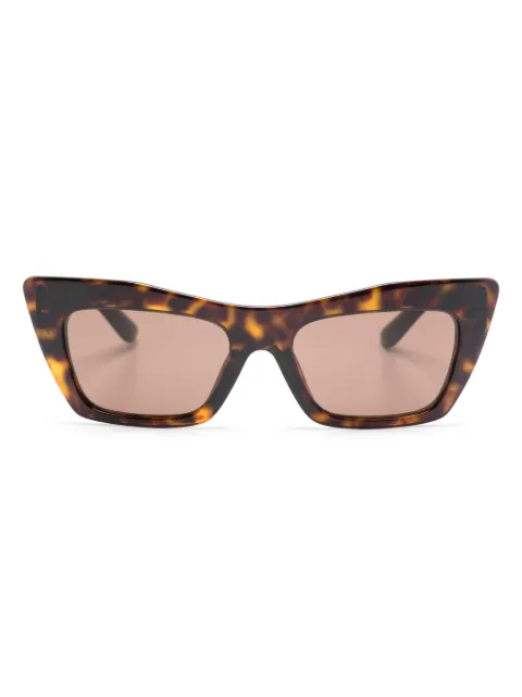 Dolce & Gabbana Eyewear cat-eye frame sunglasses Brown 0DG4435