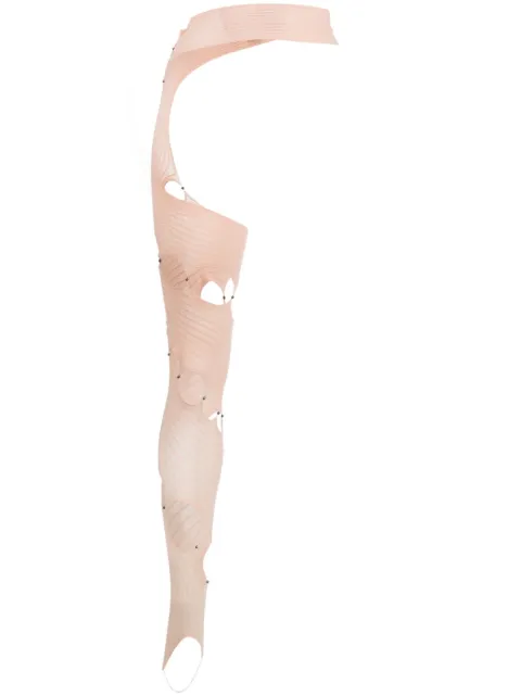 RUI cut-out detailing leggings Pink RSS23SF03B