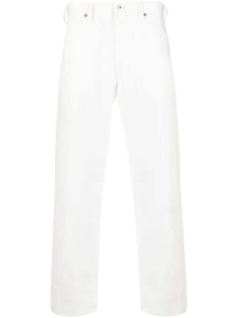 Jil Sander straight-leg cotton jeans White J47KA0003J46544