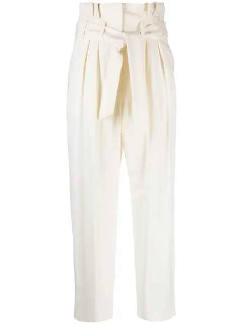 IRO Sandya cropped trousers Neutrals WM23SANDYA
