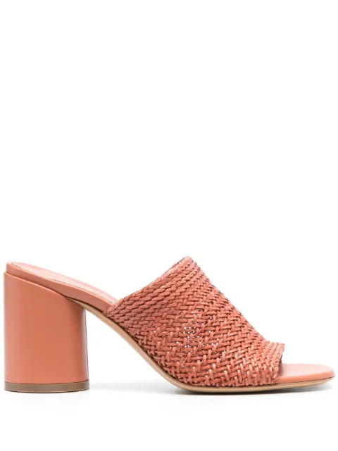 Casadei braided leather mules Brown 1M934V0801T0417