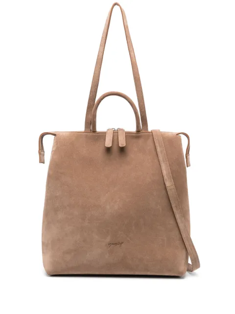 Marsèll 4 Lunga suede tote bag Brown MB0285