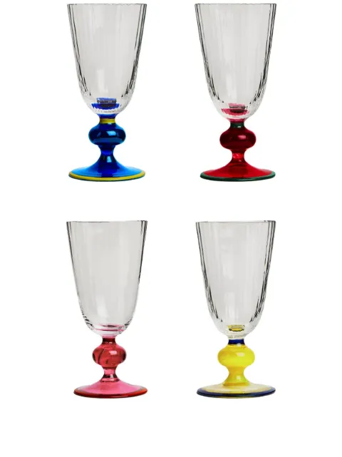 La DoubleJ Perfetto wine glasses (set of four) Neutrals GLA0019MUR001ASS0001