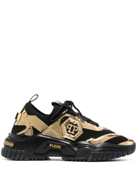 Philipp Plein Runner Hexagon low-top sneakers Black FACSUSC0445PTE003N