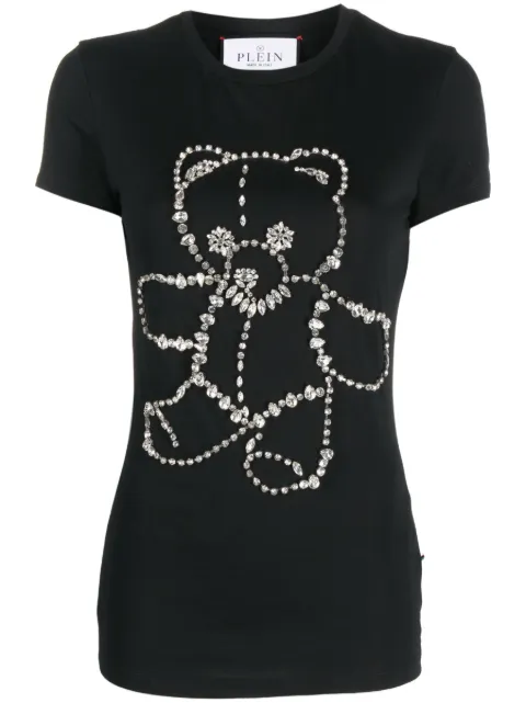 Philipp Plein Pure Fit Castoni cotton T-shirt Black FACCWTK2958PJY002N
