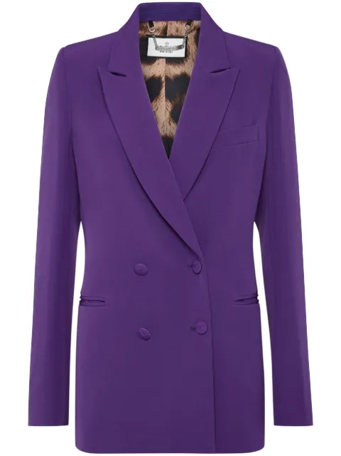 Philipp Plein Cady double-breast blazer Purple FACCWRF0606PTE008N