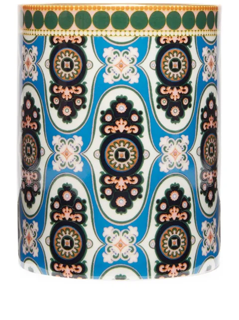 La DoubleJ Capri scented candle (320g) Blue CAN0008CER002CPR0001
