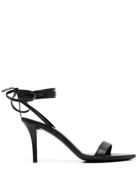 The Row 90mm heeled sandals Black F1342N60