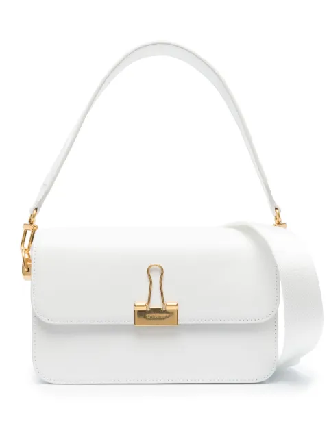Off-White Binder shoulder bag White OWNN119S23LEA0010100