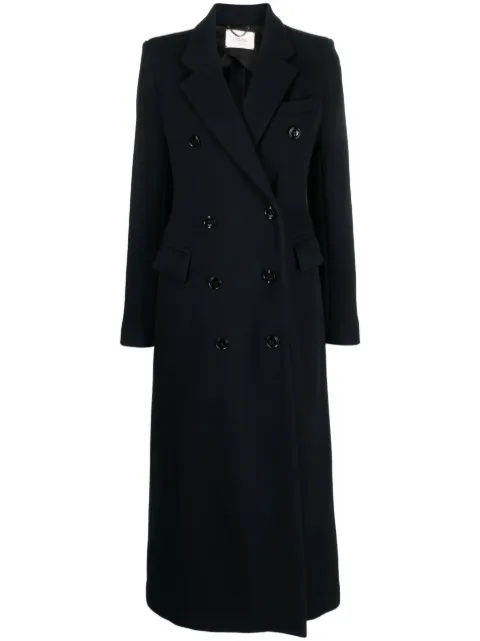 Dorothee Schumacher double-breasted coat Blue 046201