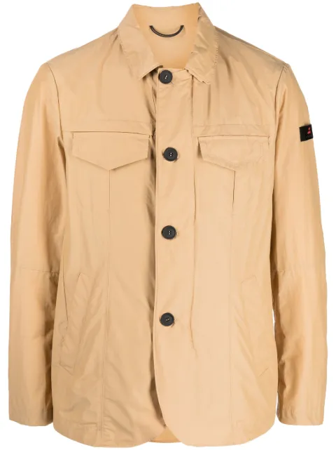 Peuterey Hollywood buttoned shirt jacket Neutrals PEU462901191756
