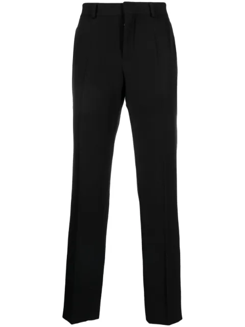 Moschino waist-tabs tailored trousers Black A03347034