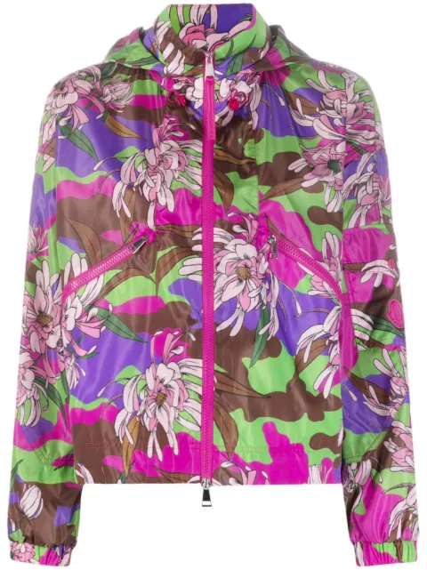 Moncler Severau floral-print jacket Purple I10931A00126596RI