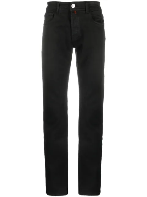 Billionaire mid-rise straight-leg jeans Black WACCMDT3586BTE001N