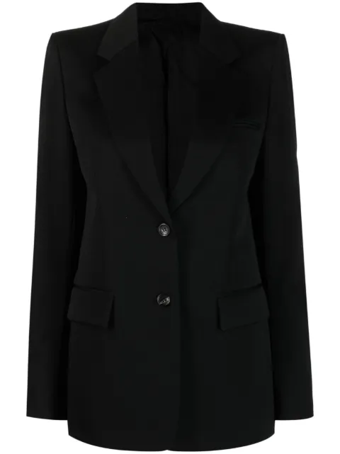 Lanvin single-breasted blazer Black RWJA00094885P23