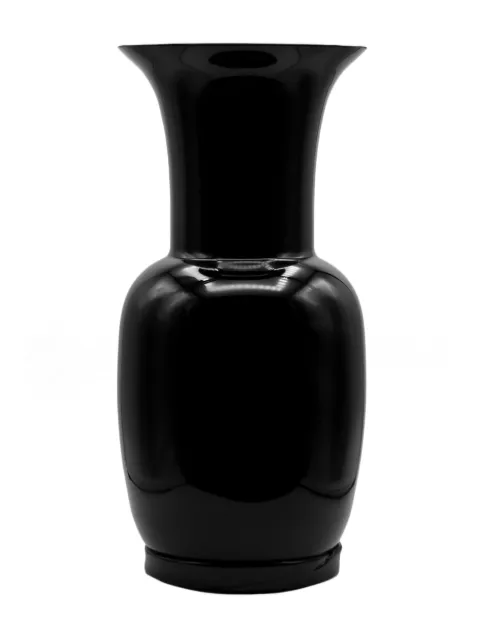 Venini Opalino glass vase (42cm) Black 70624NE